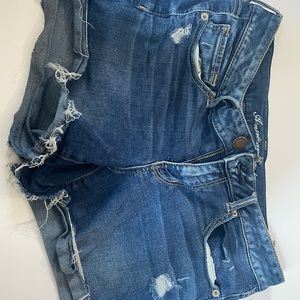 American Eagle Midi Jean Shorts